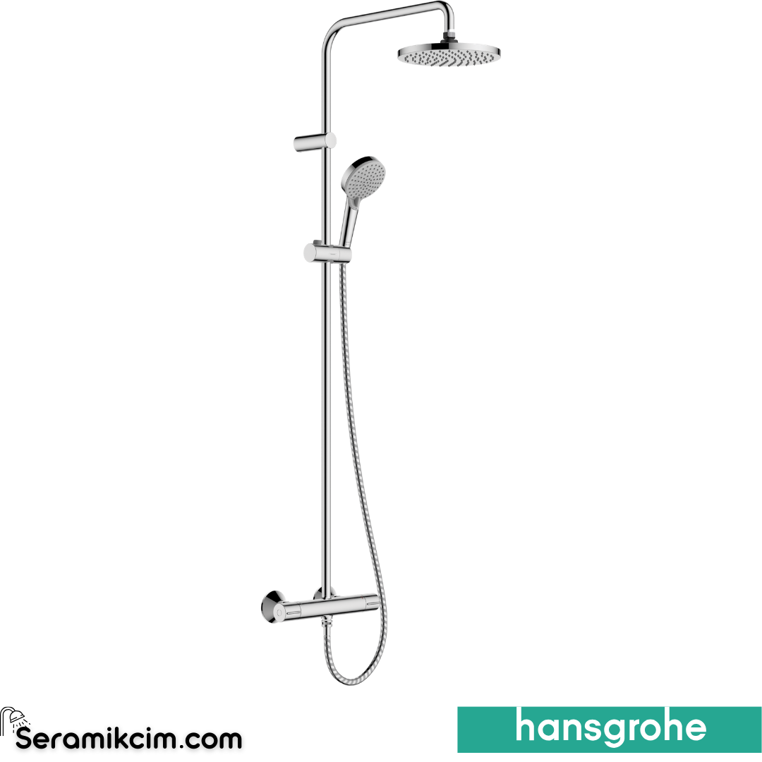 Hansgrohe Vernis Blend Termostatik Duş Kolonu EcoSmart 26089000