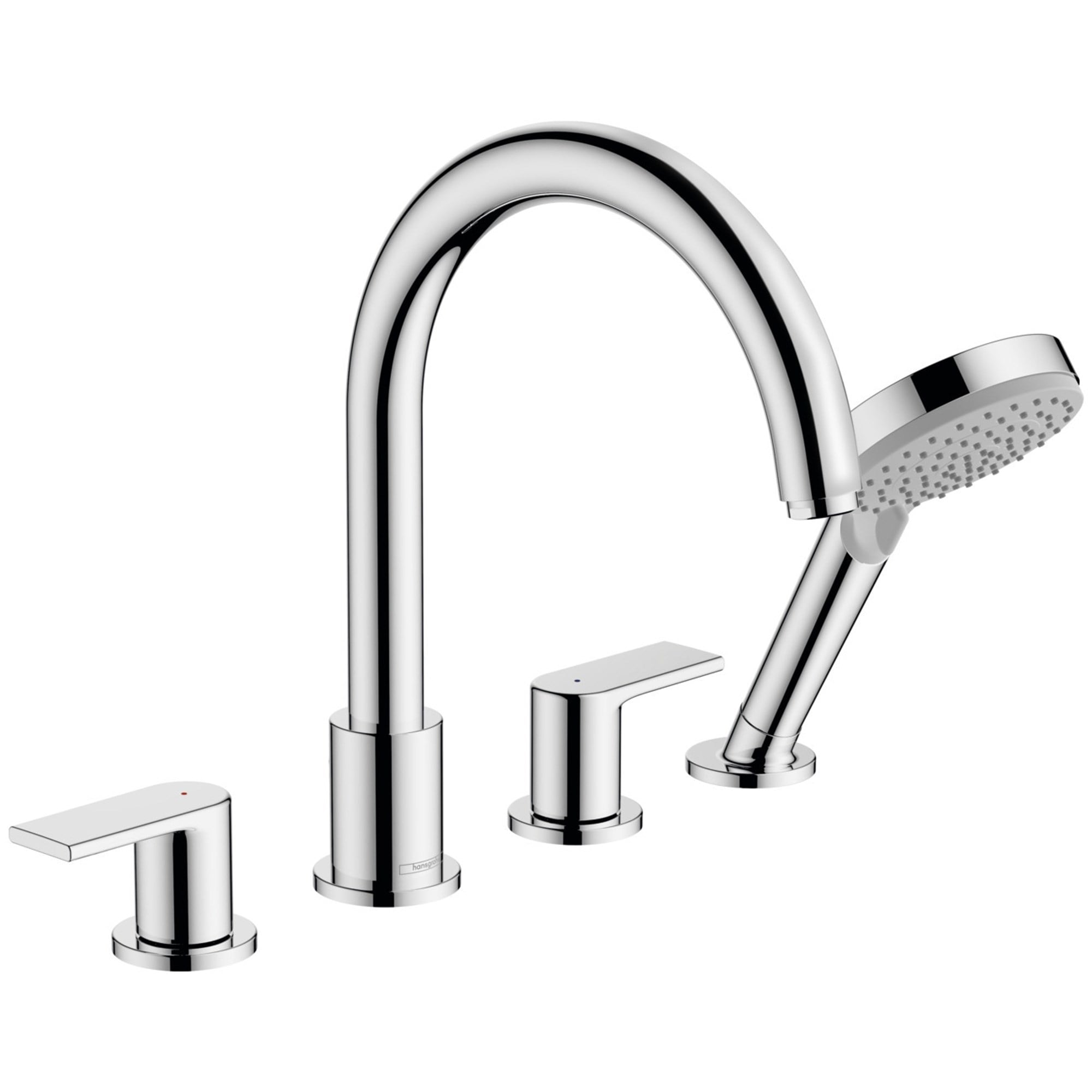 Hansgrohe Vernis Shape 4-Delikli Küvet Kenarı Banyo Bataryası 71459000