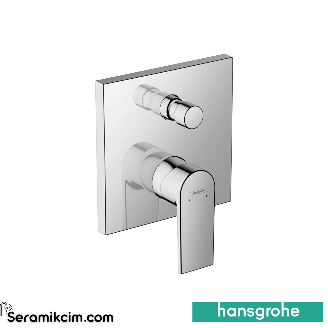Hansgrohe Vernis Shape Ankastre Banyo Bataryası Krom 71468000