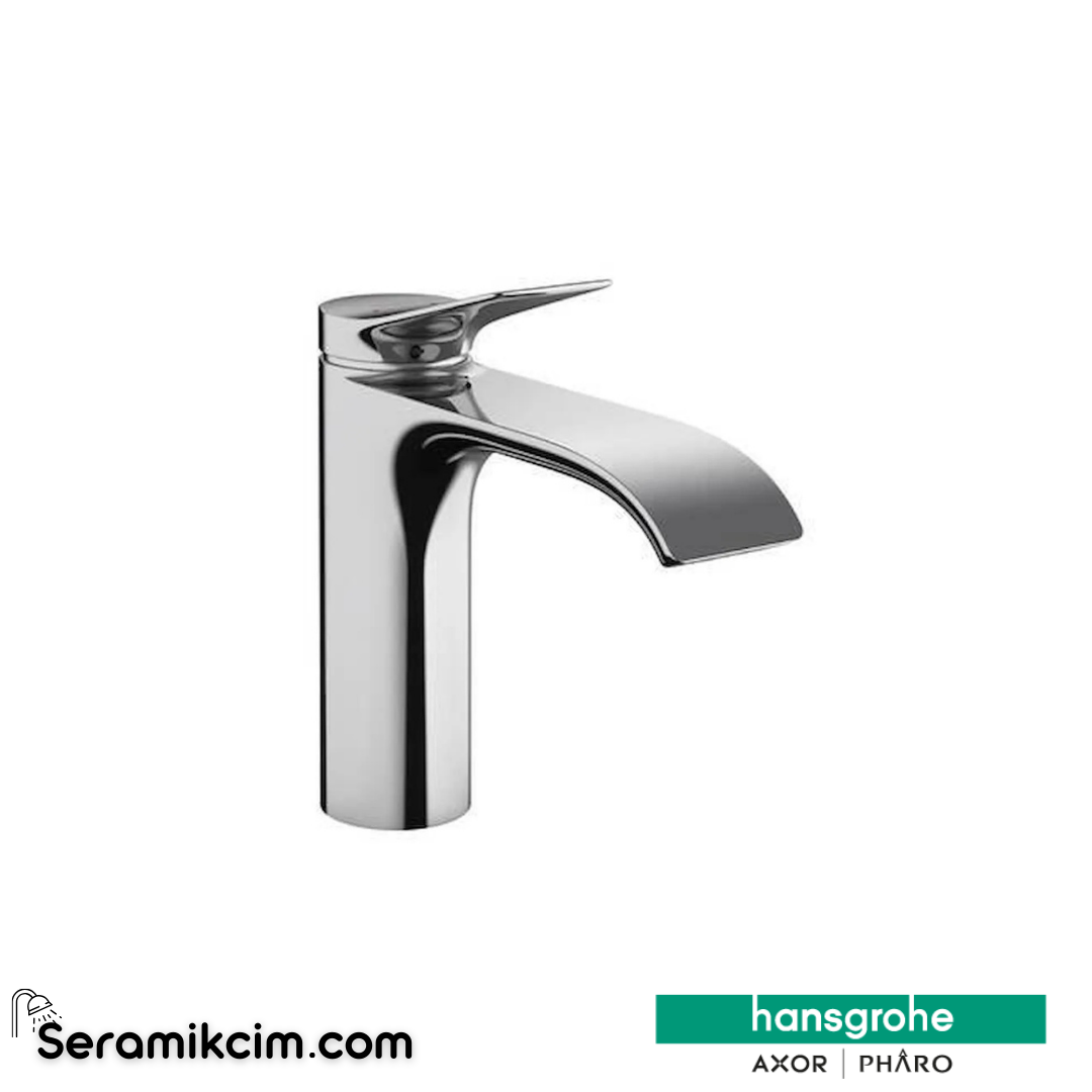 Hansgrohe Vivenis 110 Tek Kollu Lavabo Bataryası Sifon Kumandalı Krom 75020000