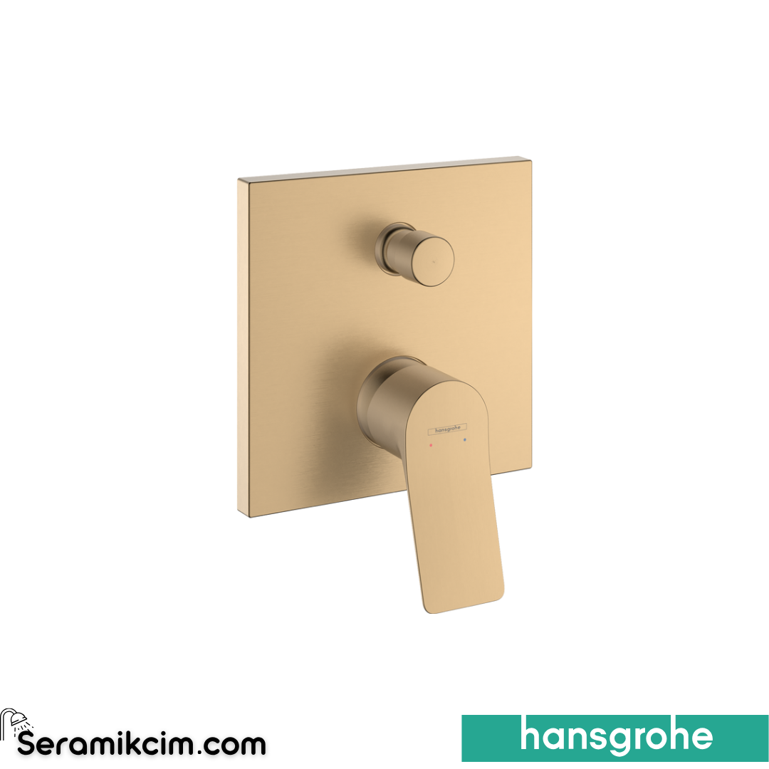 Hansgrohe Vivenis Ankastre Banyo Bataryası Mat Bronz 75416140