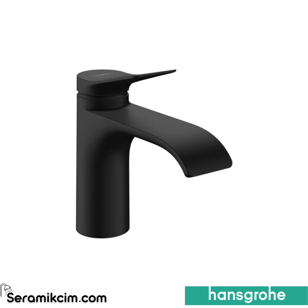Hansgrohe Vivenis Lavabo Bataryası Coolstart Mat Siyah 75015670