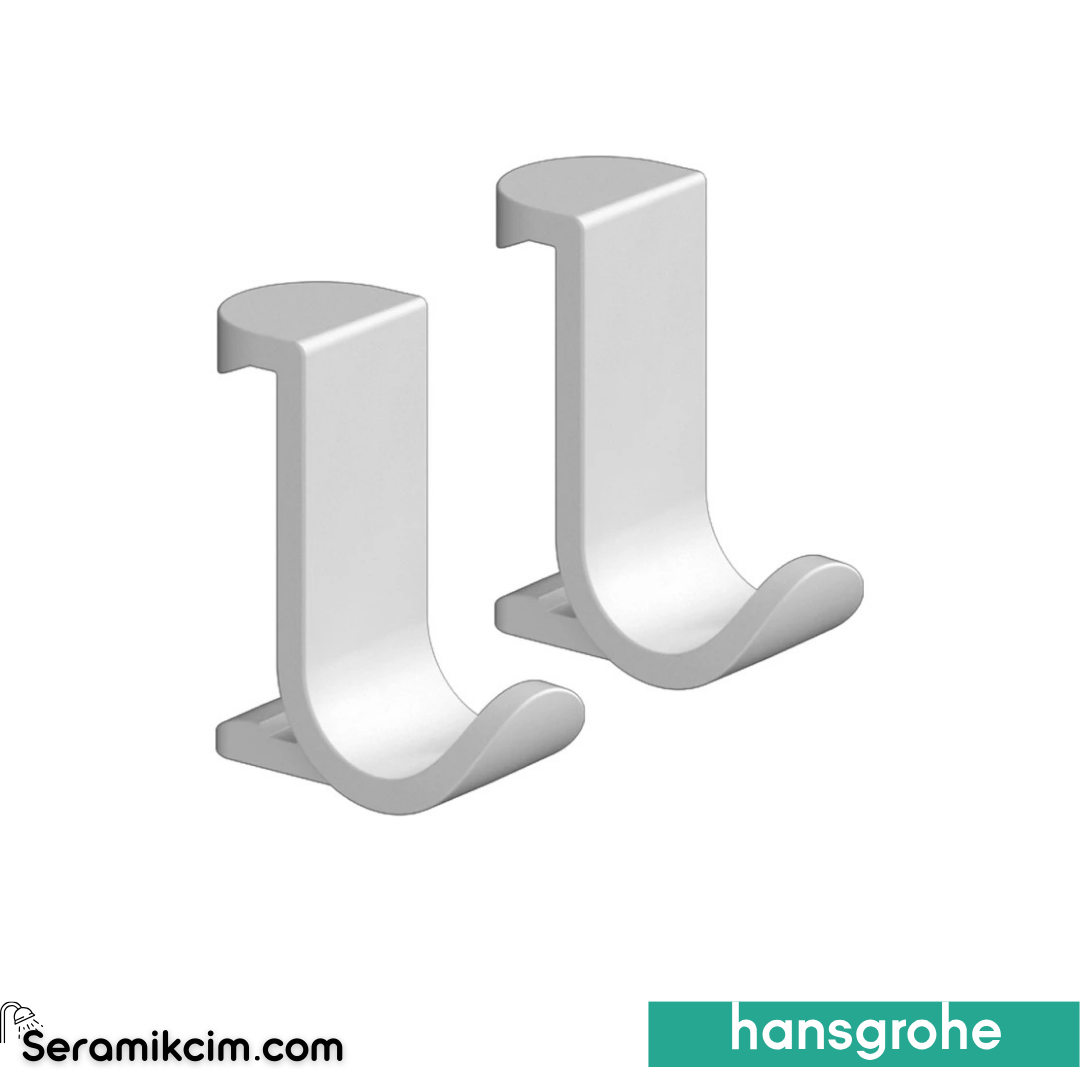 Hansgrohe Wallstoris Askı Kalın Mat Beyaz 27914700