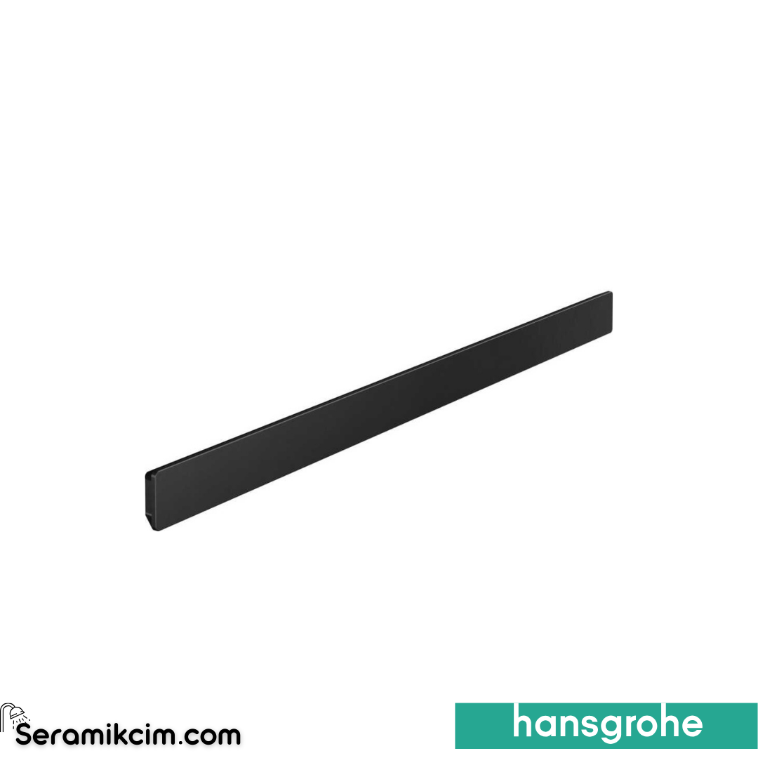 Hansgrohe WallStoris Duvar Barı 50 cm Mat Siyah 27902670