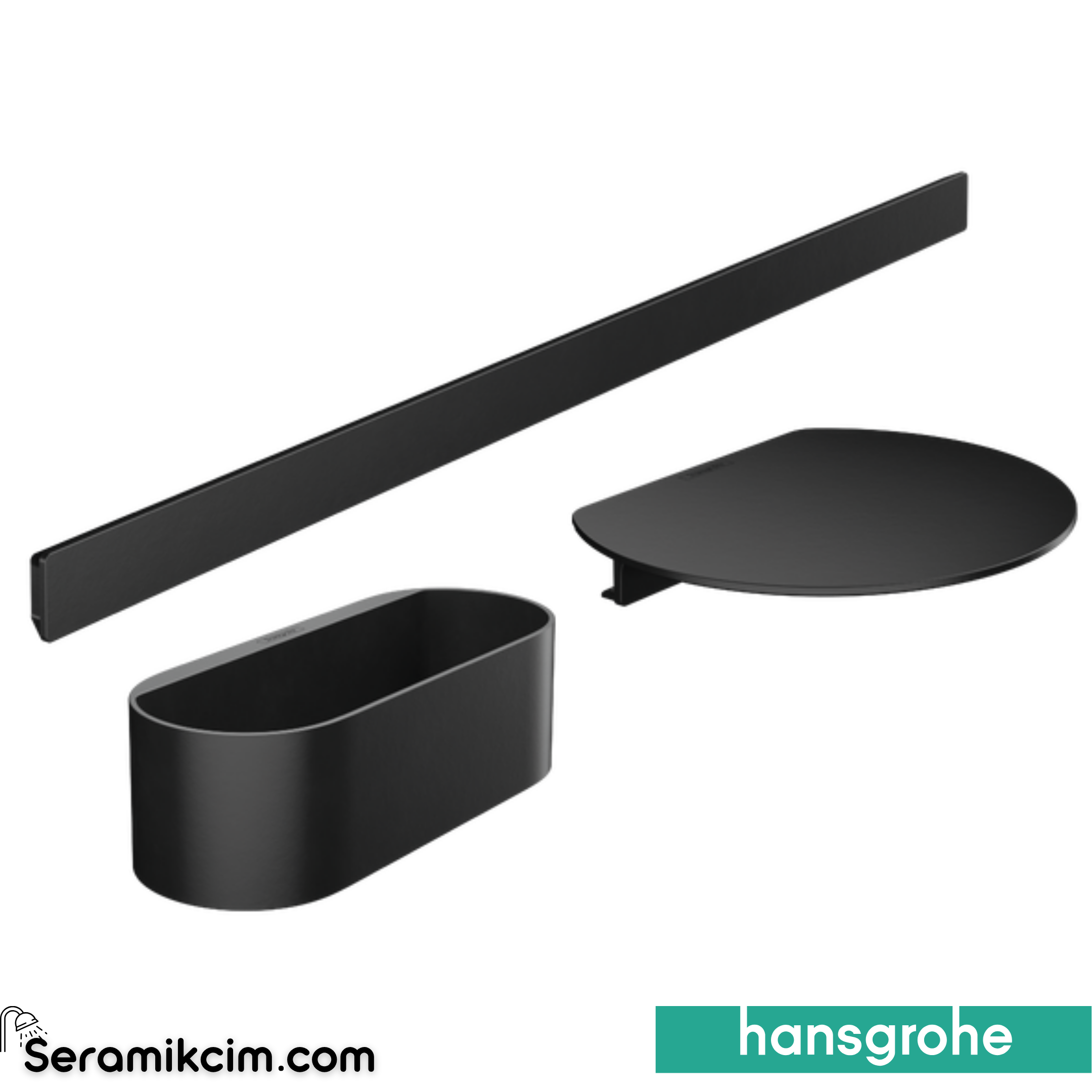 Hansgrohe Wallstoris Küvet Paketi Mat Siyah 27966670