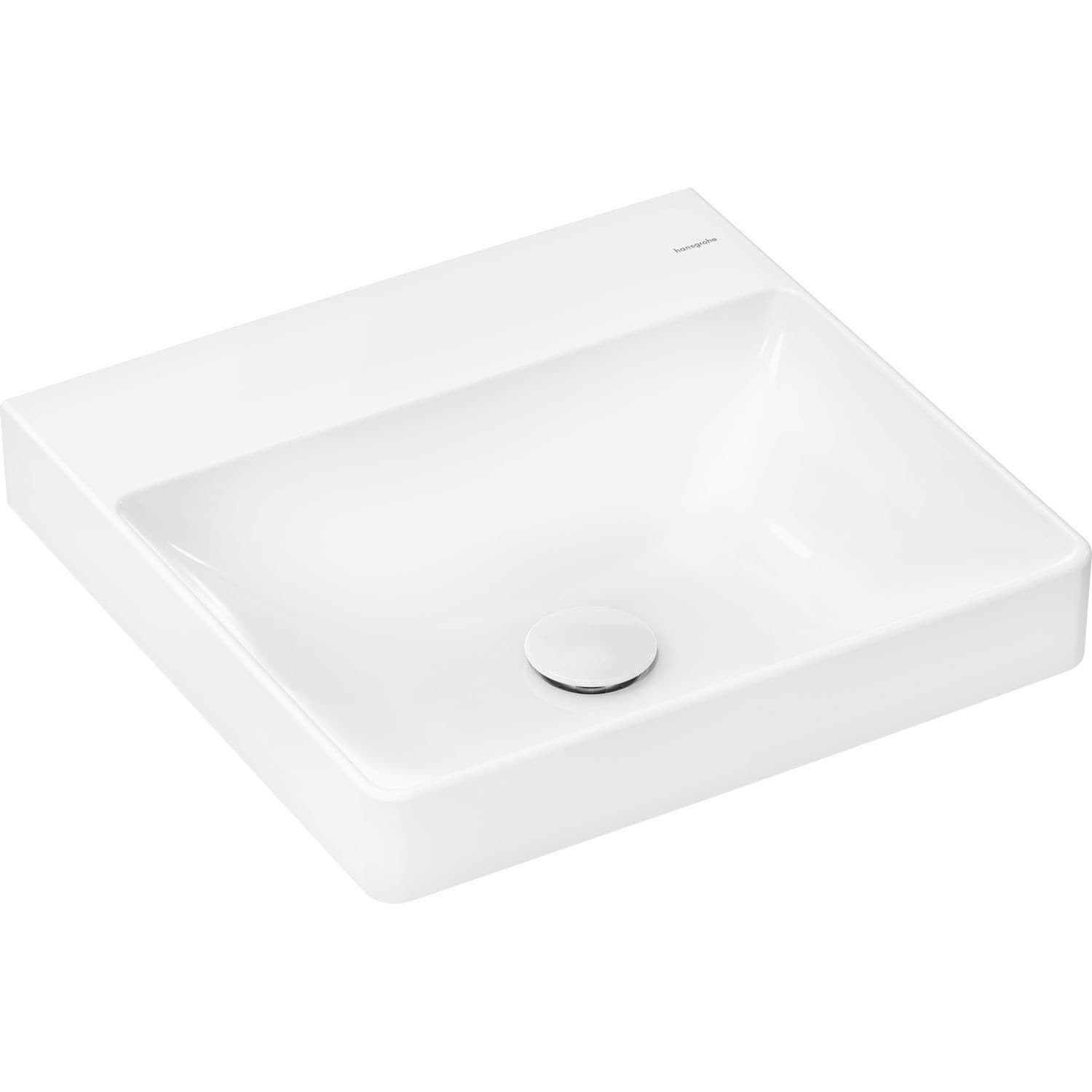 Hansgrohe Xelu Q Etajerli Lavabo Armatür Deliksiz 50x48 cm Beyaz 61015450
