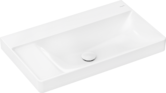 Hansgrohe Xelu Q Etajerli Lavabo Armatür Deliksiz 80x48 cm Beyaz 61032450