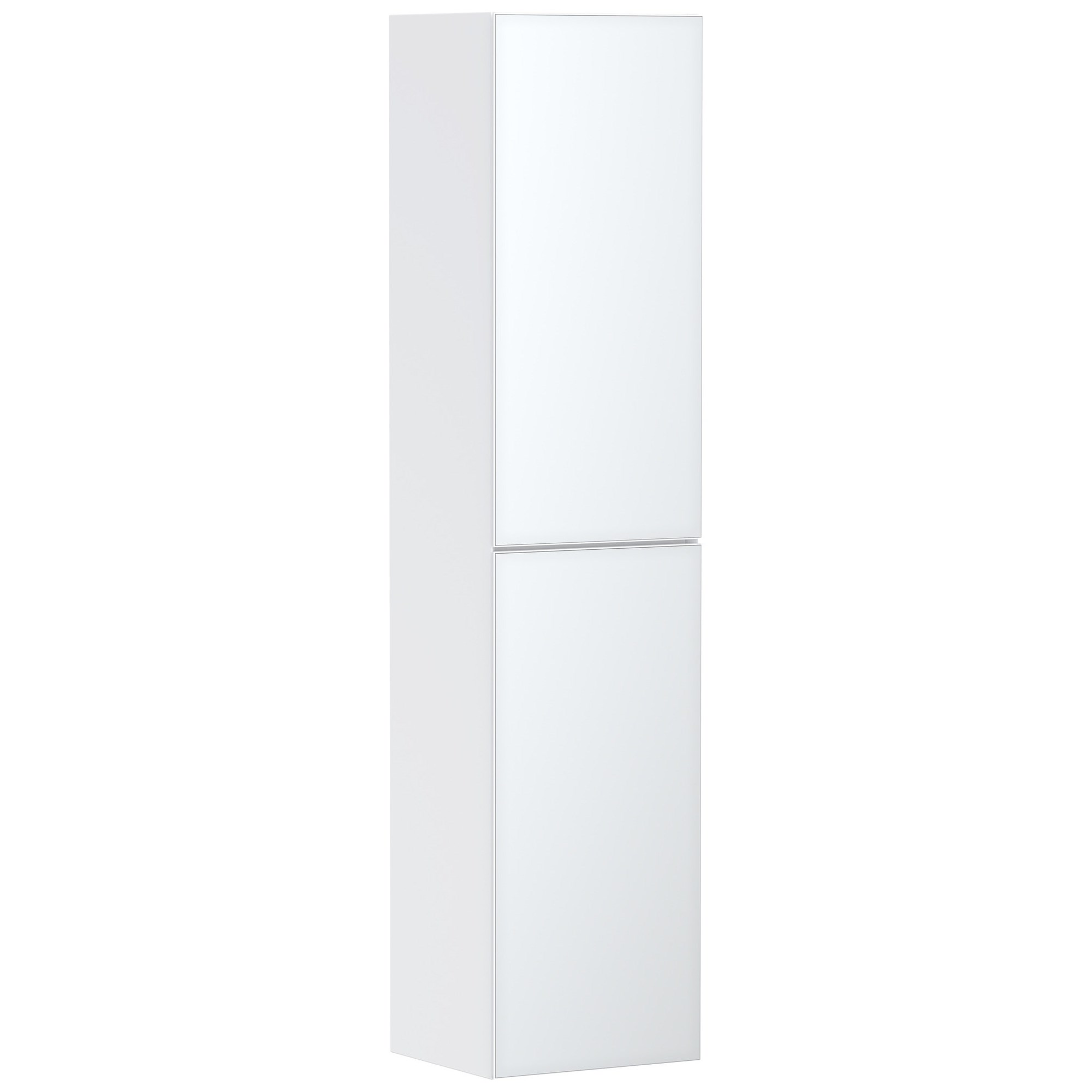 Hansgrohe Xevolos E Banyo Boy Dolabı 40x36 cm Sol Menteşeli Mat Beyaz-Metalik Beyaz 54218320