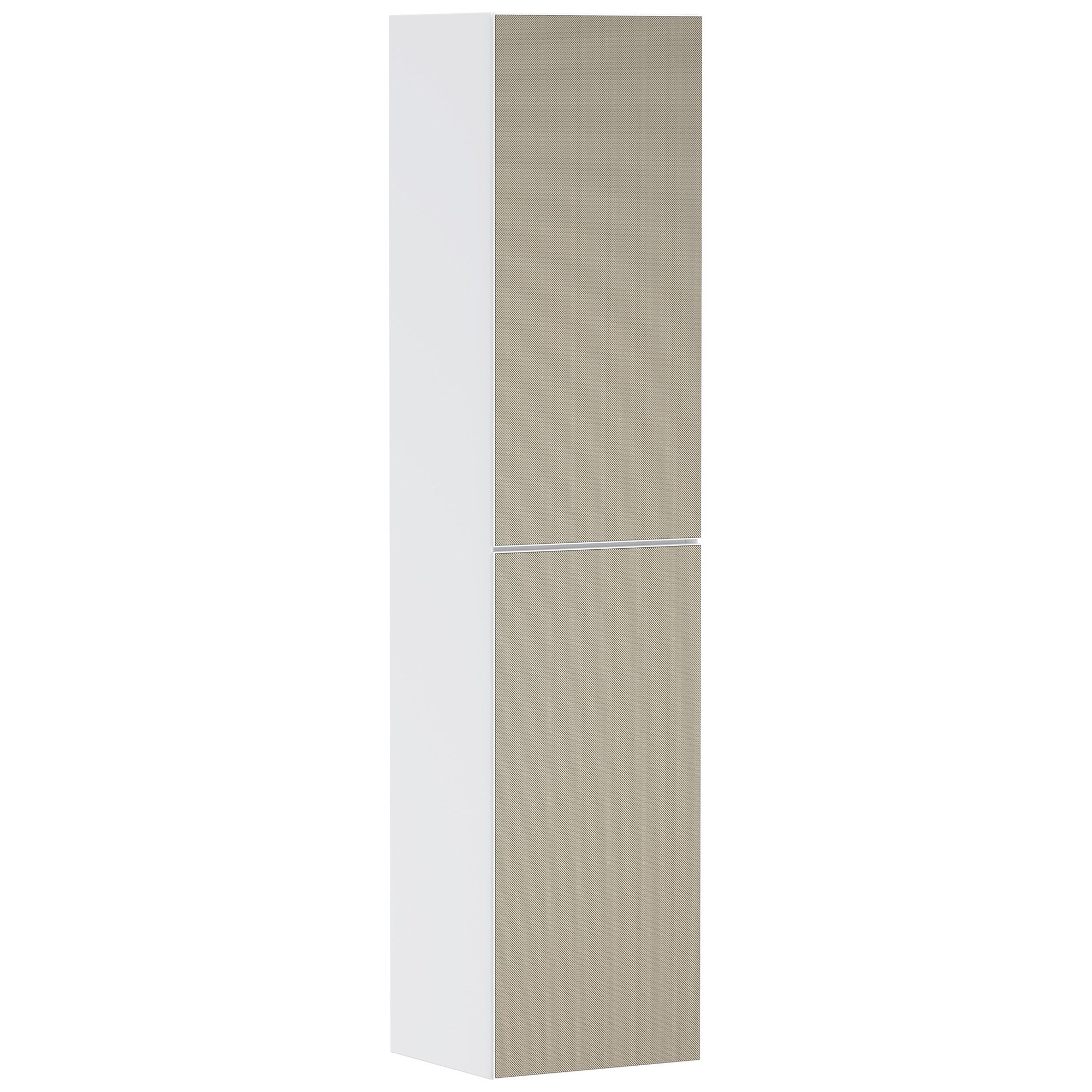 Hansgrohe Xevolos E Banyo Boy Dolabı 40x36 cm Sol Menteşeli Mat Beyaz-Desenli Bronz 54218390