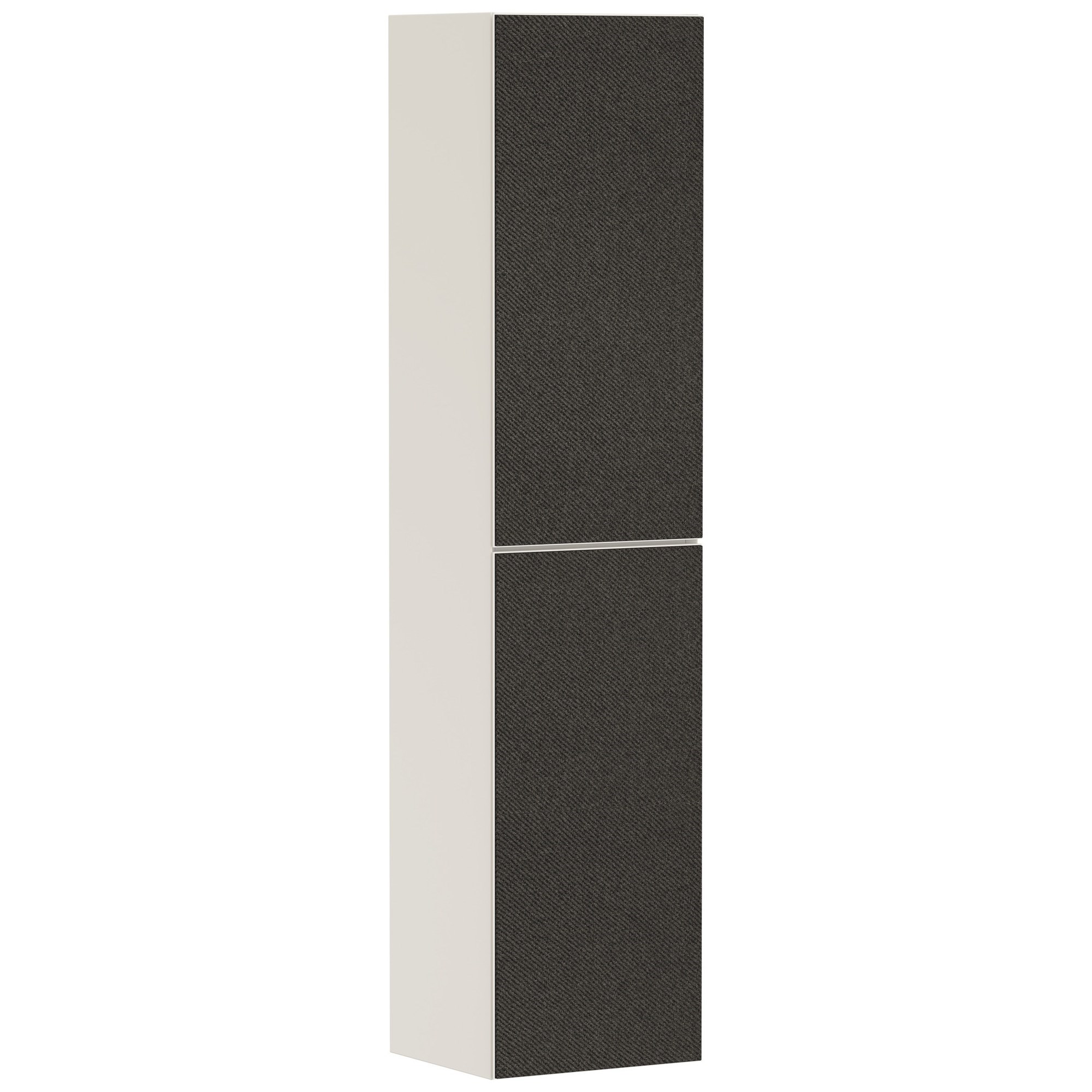 Hansgrohe Xevolos E Banyo Boy Dolabı 40x36 cm Sol Menteşeli Mat Kum Beji-Koyu Gri Tekstil 54219660
