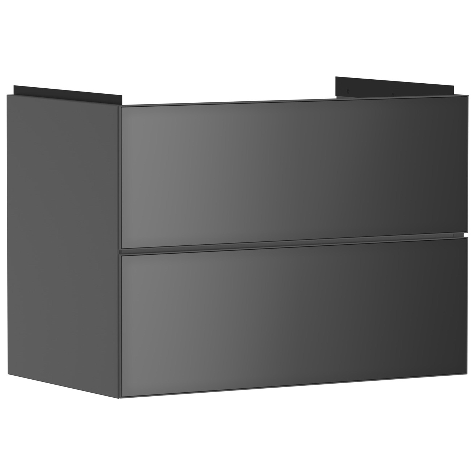 Hansgrohe Xevolos E Lavabo Dolabı 78x47,5 cm 2 Çekmeceli Mat Arduvaz Gri-Metalik Arduvaz Gri 54180770