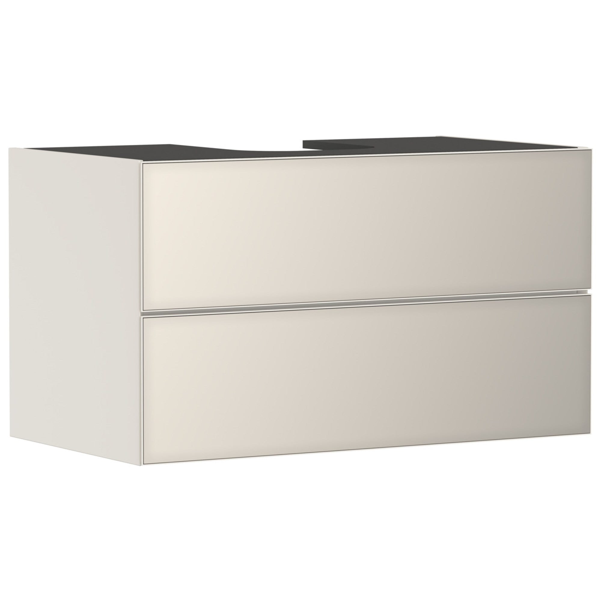 Hansgrohe Xevolos E Lavabo Dolabı 98x55 cm 2 Çekmeceli Konsol İçin Mat Kum Beji-Metalik Kum Beji 54191790