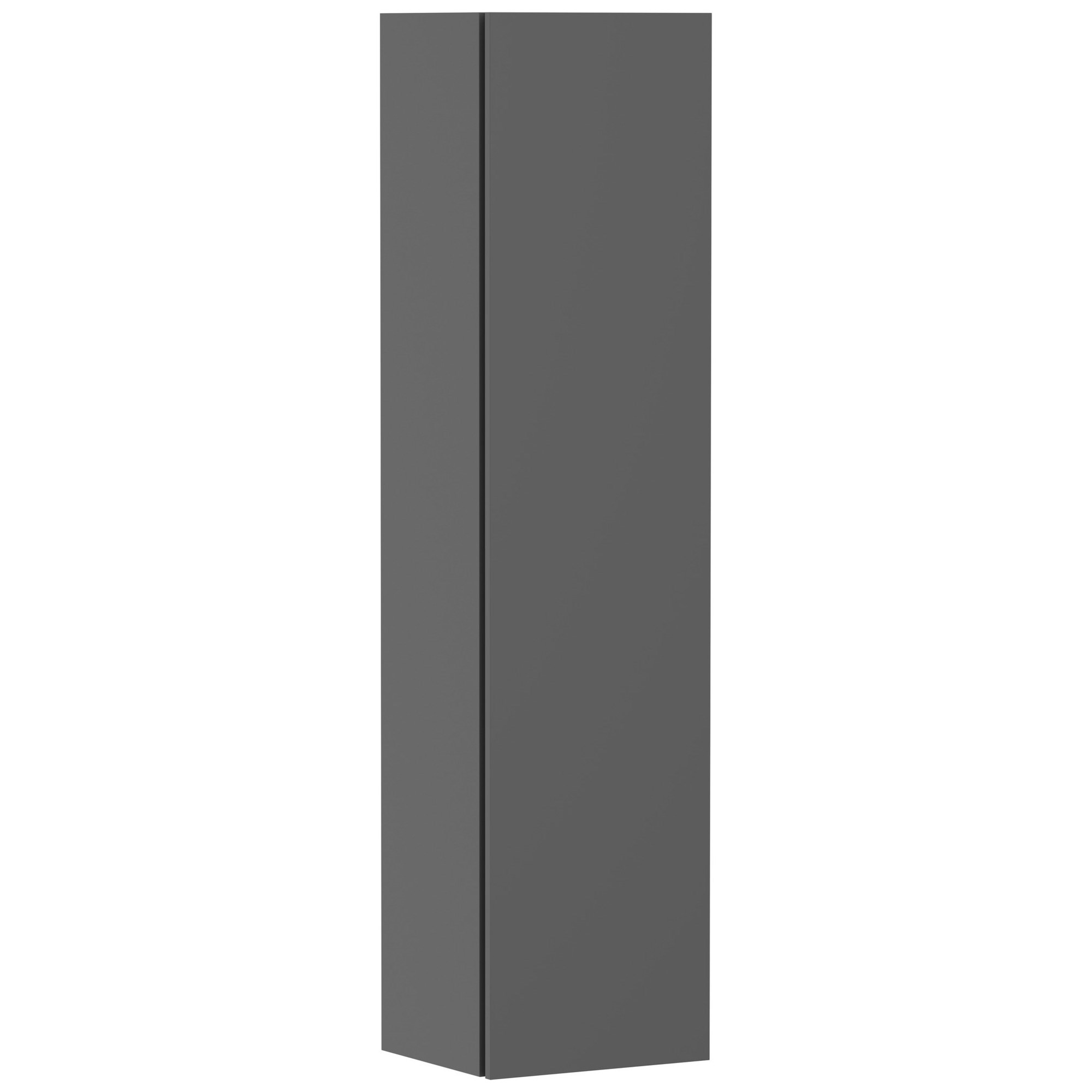 Hansgrohe Xilesa E Banyo Boy Dolabı 40x35 cm Sol Menteşeli Mat Arduvaz Gri 54287760