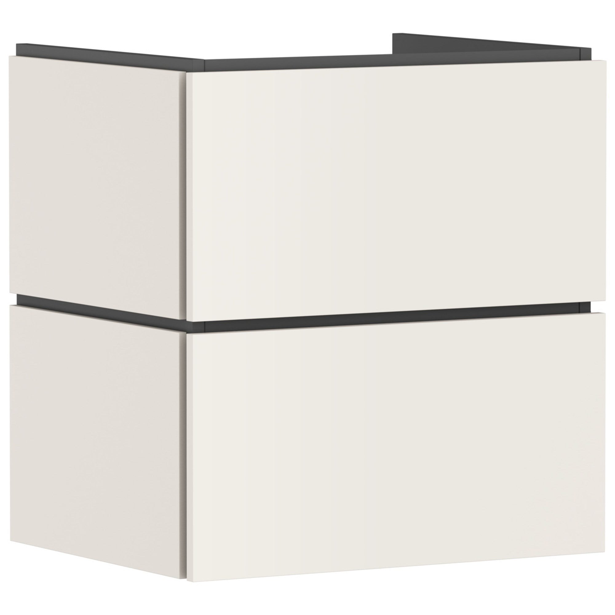 Hansgrohe Xilesa E Lavabo Dolabı 58x47 cm 2 Çekmeceli Mat Kum Beji 54293780