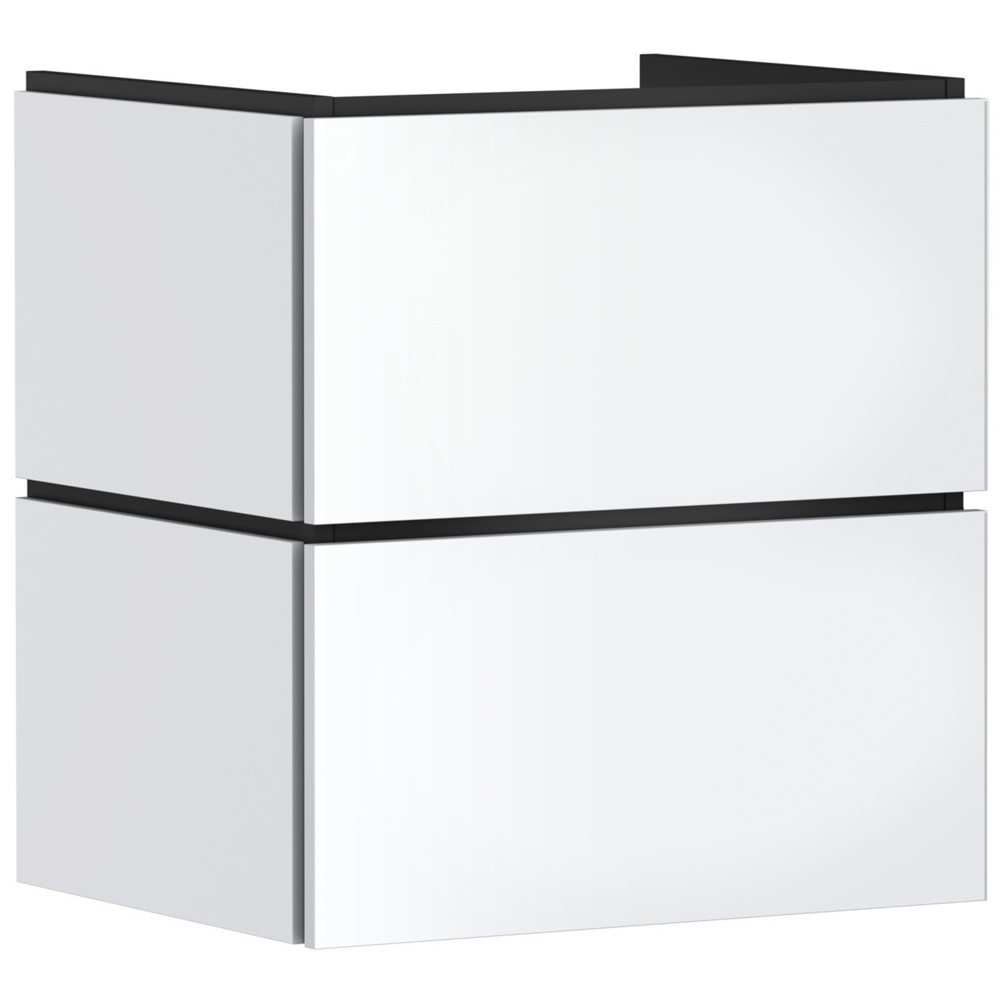 Hansgrohe Xilesa E Lavabo Dolabı 58x47 cm 2 Çekmeceli Mat Beyaz 54293700