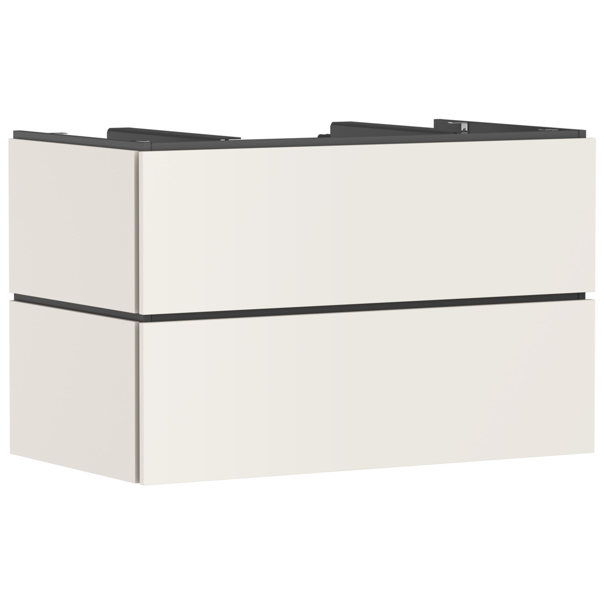 Hansgrohe Xilesa E Lavabo Dolabı 98x55 cm 2 Çekmeceli Konsol İçin Mat Kum Beji 54301780