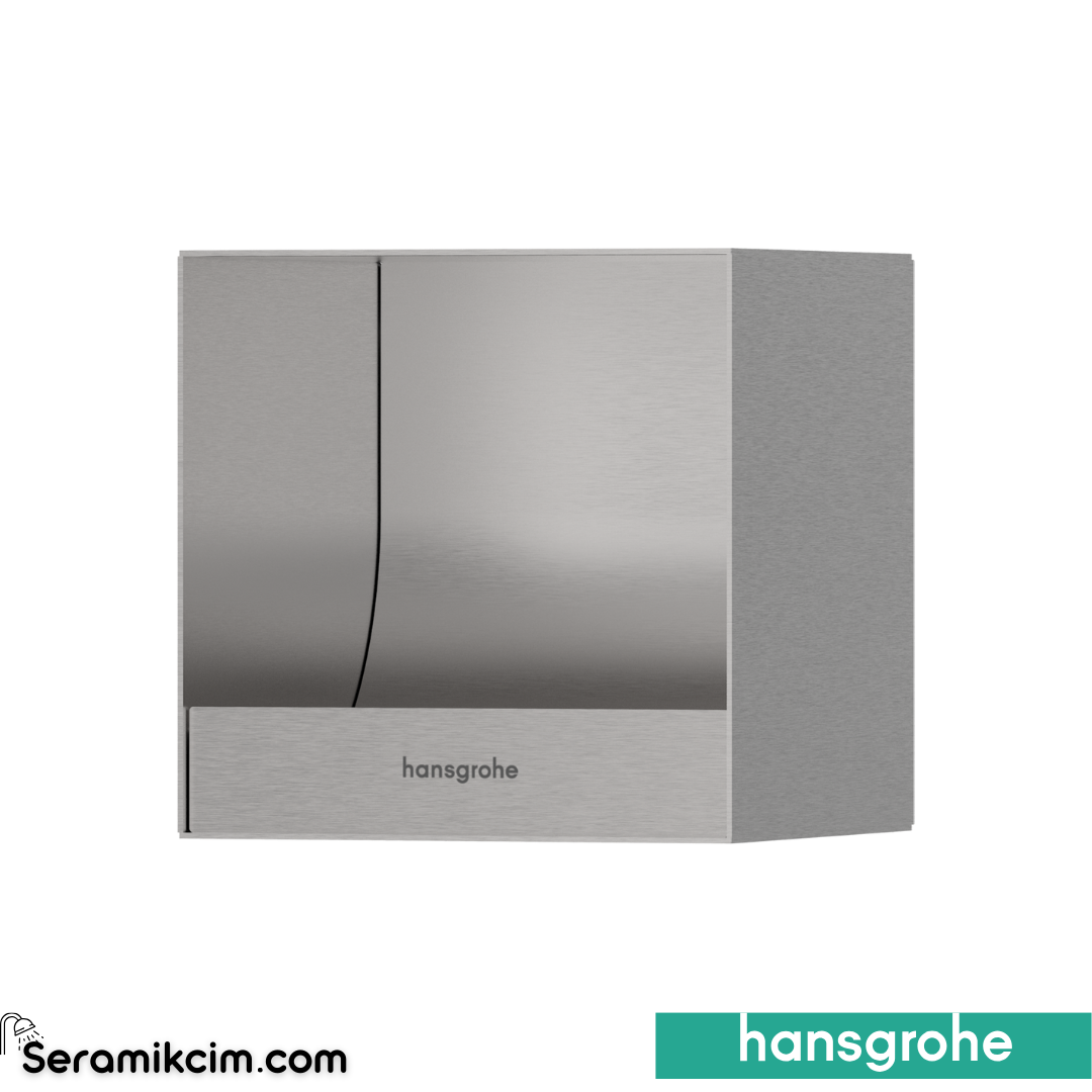 Hansgrohe Xtrastoris Original Ankastre Tuvalet Kağıtlığı 150/150 /140 56065800