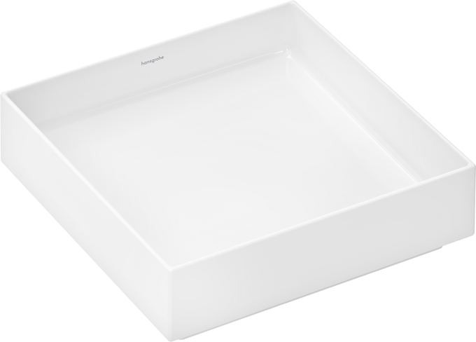 Hansgrohe Xuniva Evo E Çanak Lavabo 40x40 cm Kare Beyaz 60324450