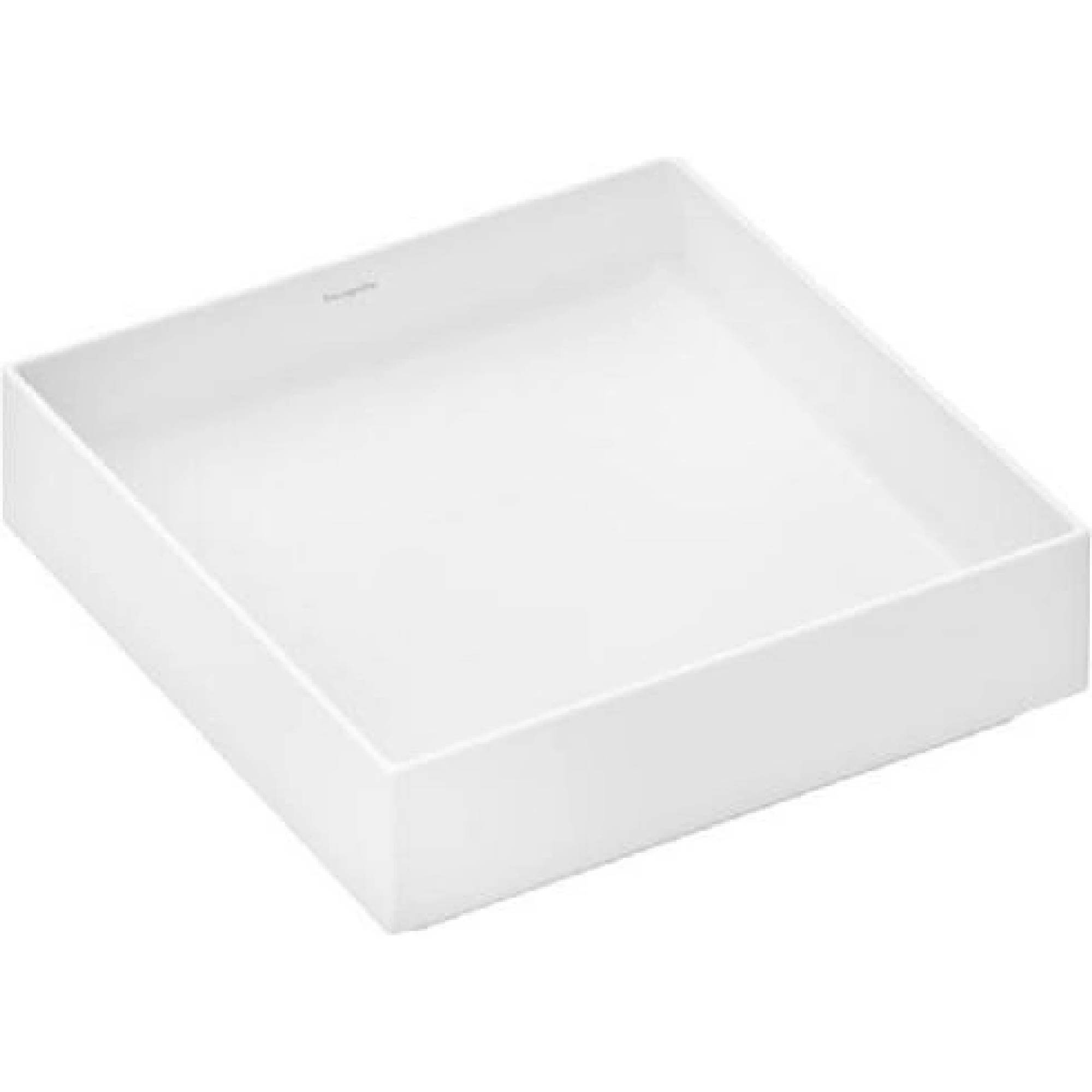 Hansgrohe Xuniva Evo E Çanak Lavabo 40x40 cm Kare Mat Beyaz 60324700