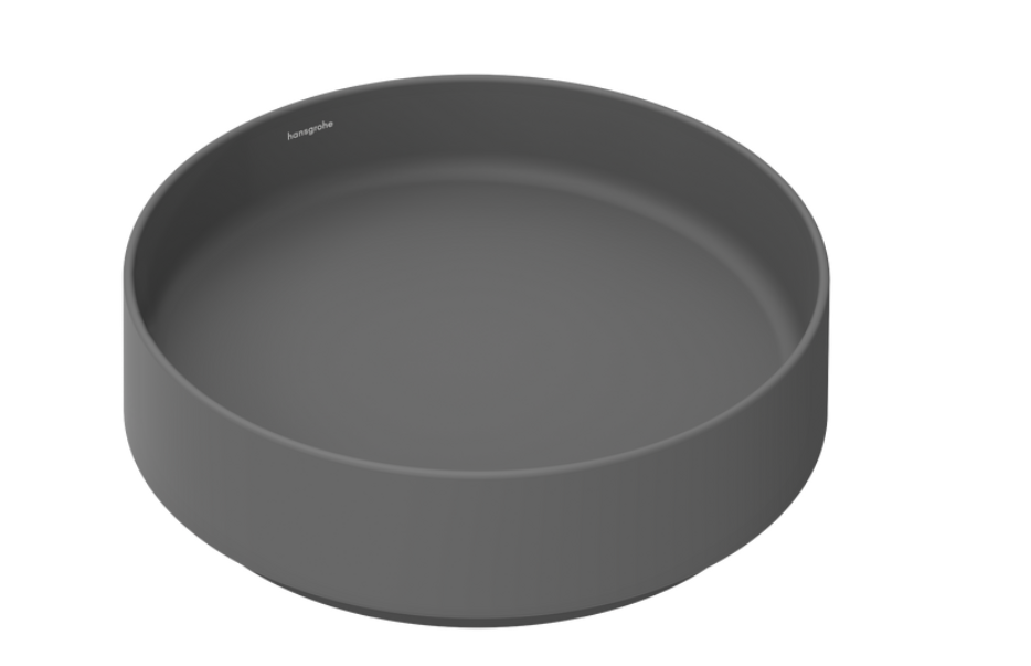 Hansgrohe Xuniva Evo S Çanak Lavabo 40x40 cm Oval Slate Mat Gri 60323760
