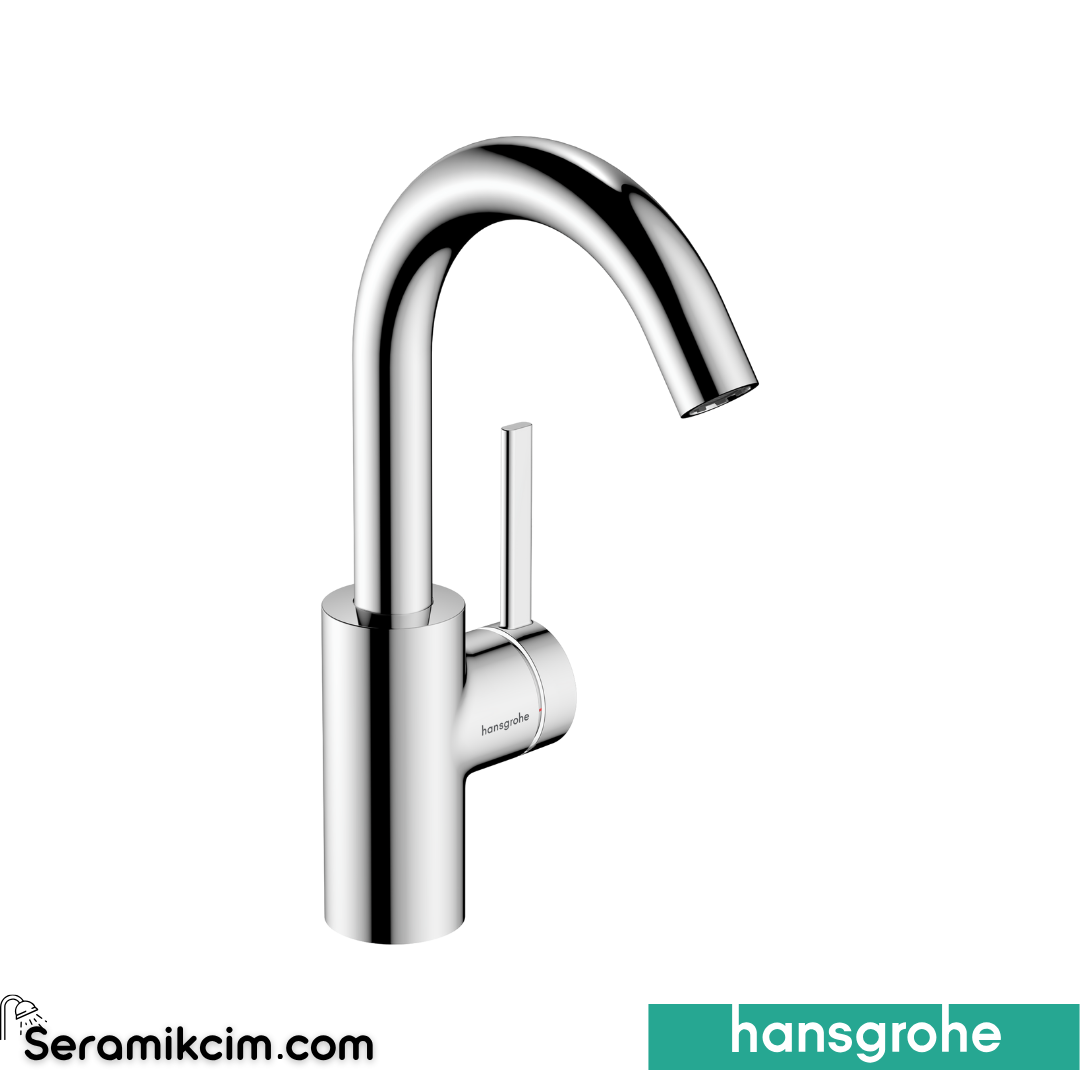 Hansgrohe Zesis S Lavabo Bataryası Döner Sifon Kumandalı Coolstart Krom 74740000