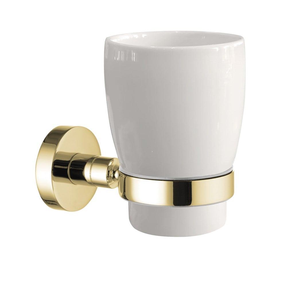 Kale Banyo D100 Porselen Diş Fırçalık, Altın - 410200600252