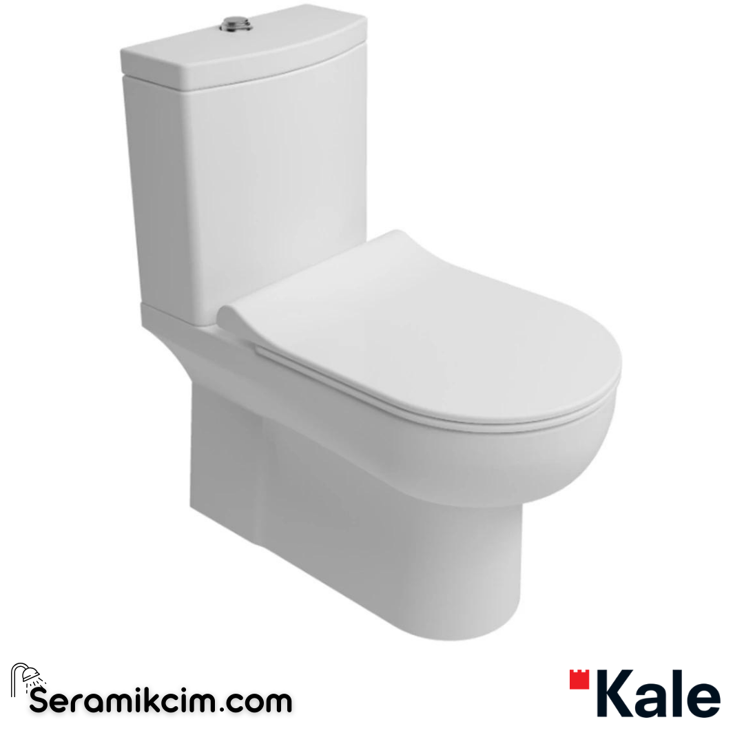 Kale Banyo İdea 2.0 Smart Duvara Sıfır Klozet Taharet Delikli+ Alttan Çıkışlı Rezervuar+ Ultra Slim Smart Kapak - 610100100697
