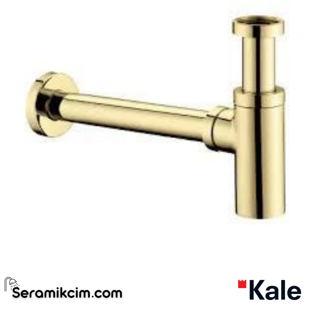 Kale Banyo Mınımalıst Lavabo Sifonu Altın - 410200602896