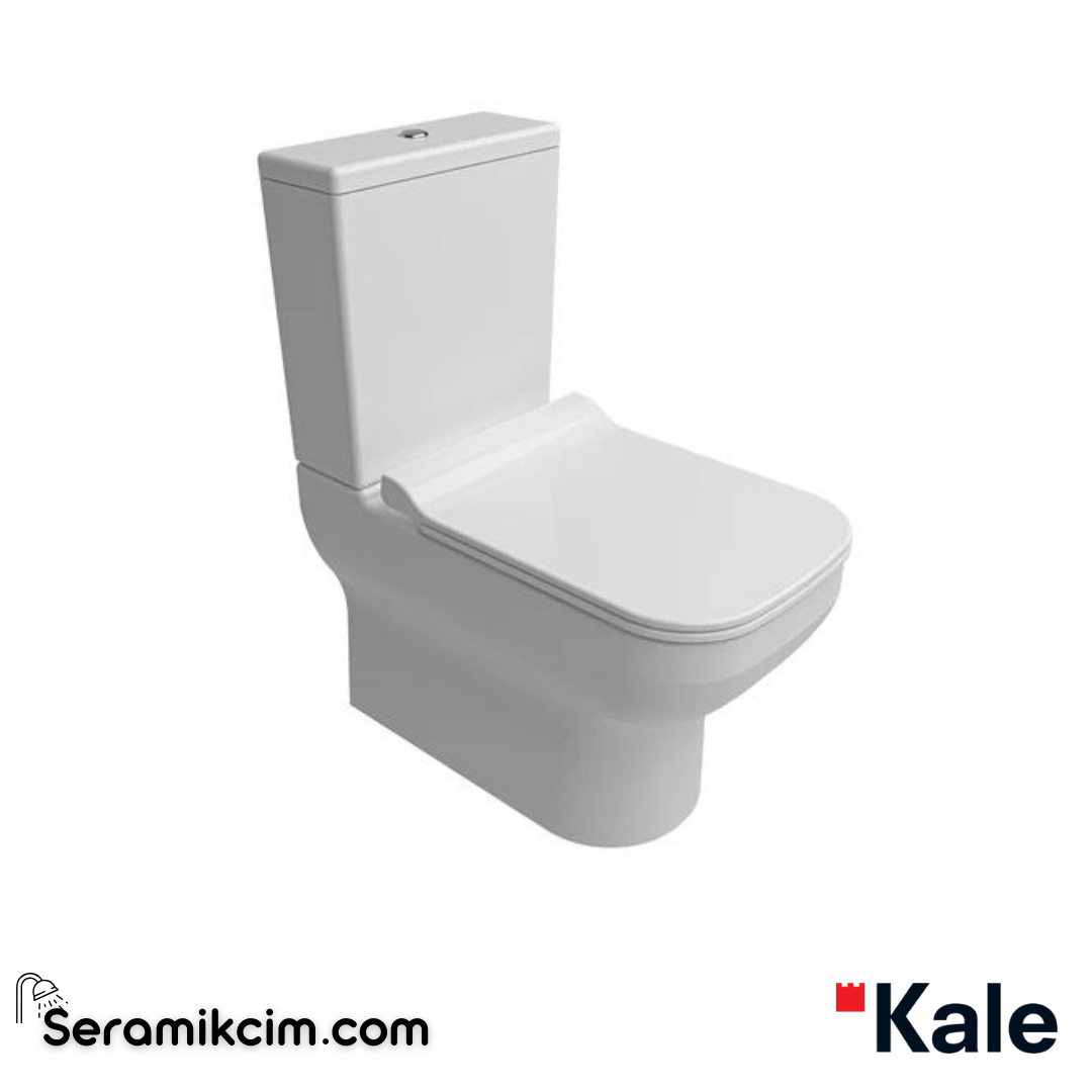 Kale Banyo Mood 2.0 Smart Duvara Sıfır Klozet Taharet Delikli+Alttan Girişli Rezervuar - 610100100661
