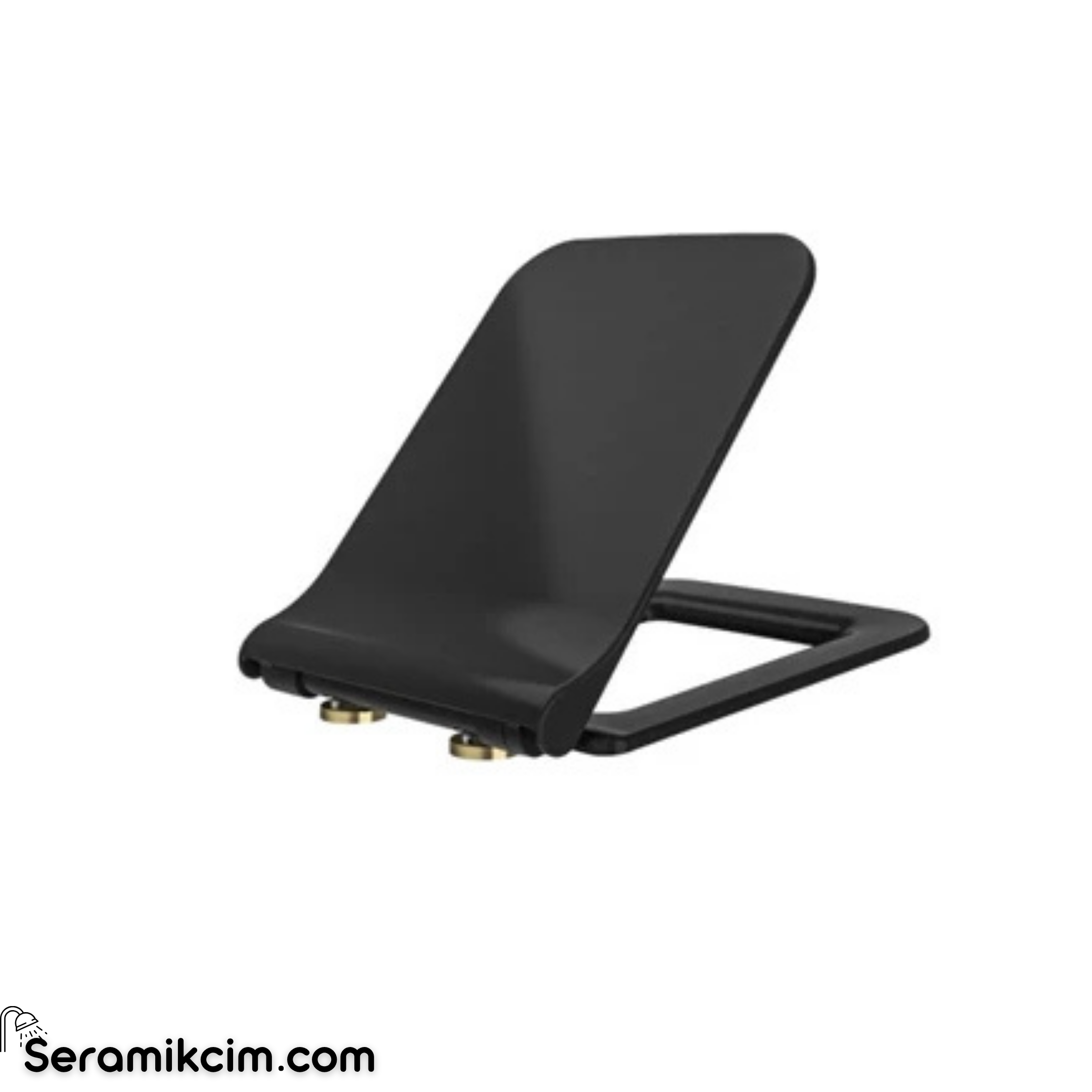 Kale Banyo Petra Ultra Slim Smart Kapak Siyah (Altın Rozet)