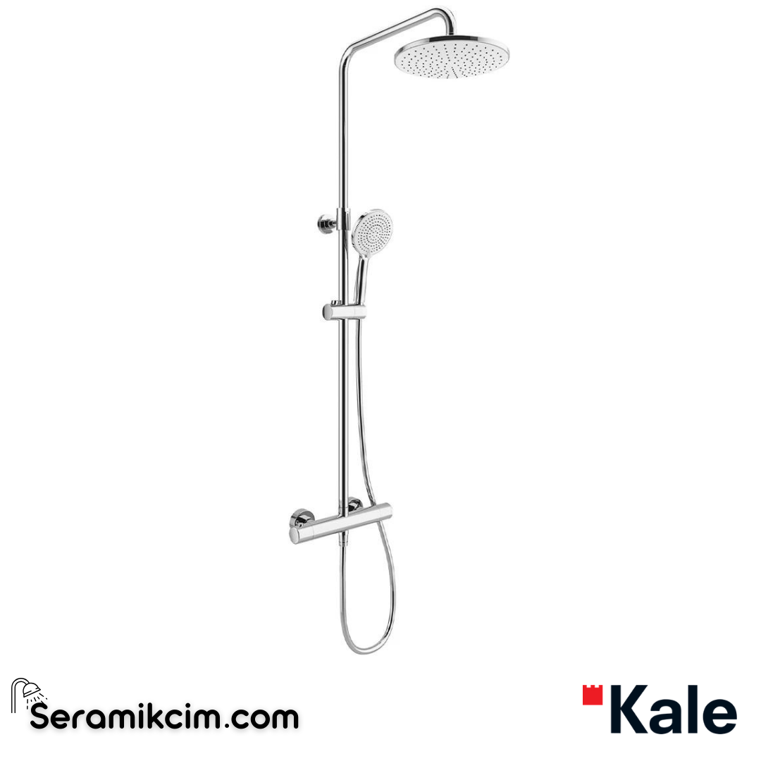 Kale Banyo Raın Round Termostatik Duş Barı - 410200505046