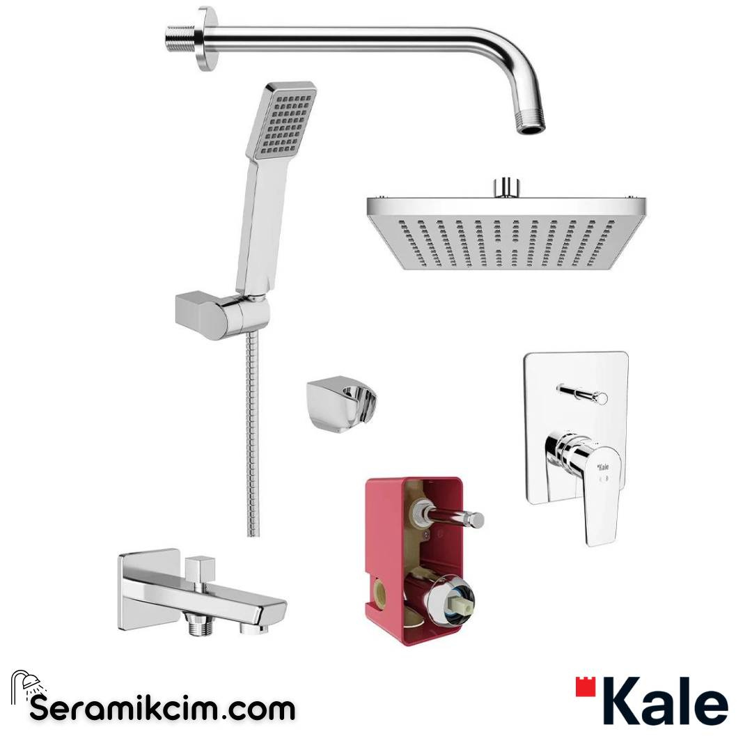 Kale Banyo Sempre Ankastre Duş Seti - 310201200146