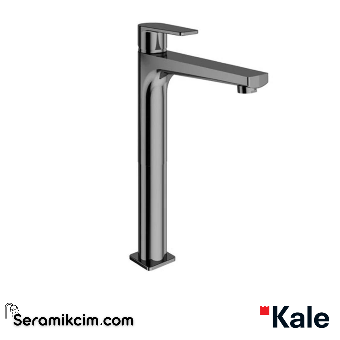 Kale Banyo Sempre Yüksek Lavabo Bataryası Titanyum - 410200505227