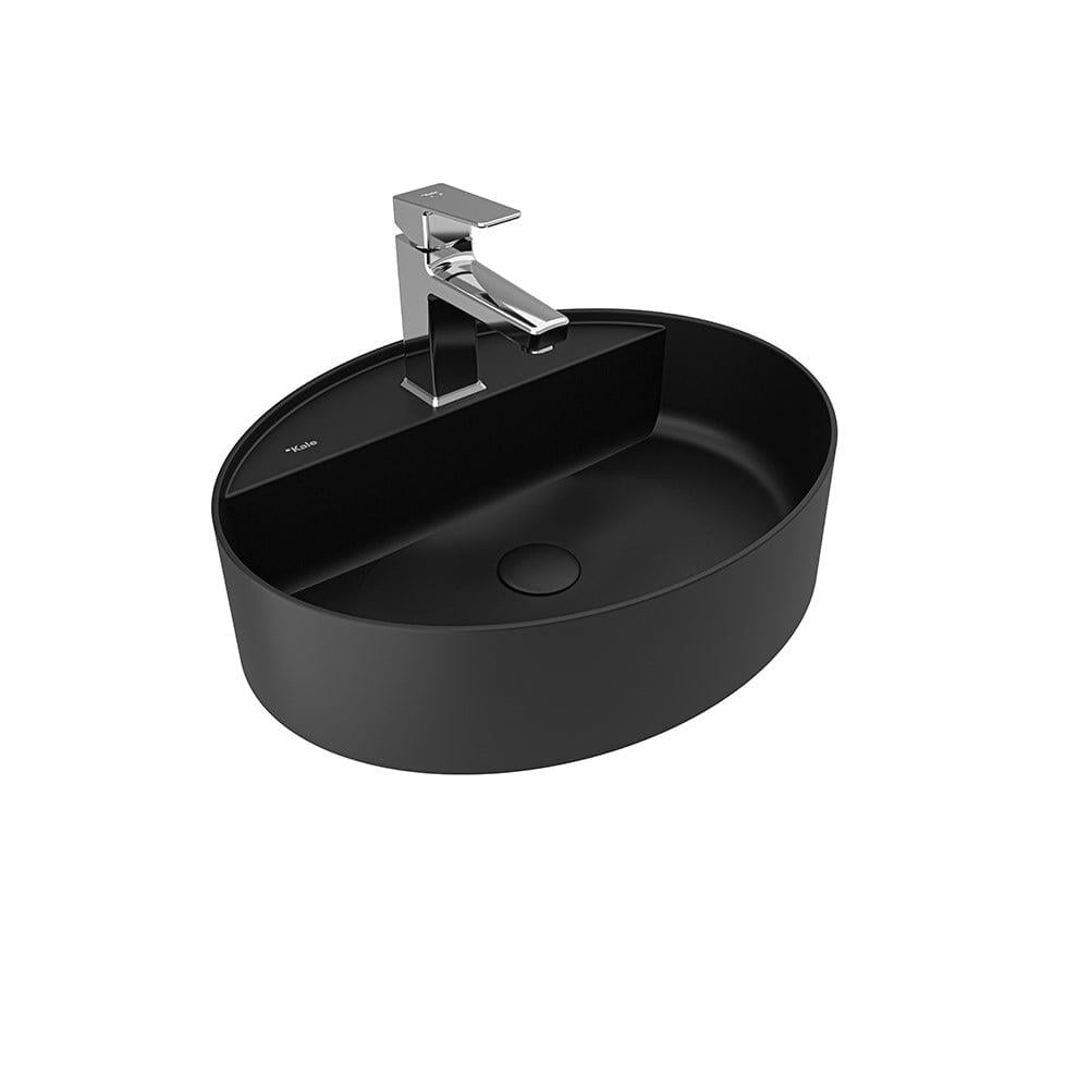 Kale Banyo Smartedge 40X50 Oval Lavabo Mat Siyah - 310200200007
