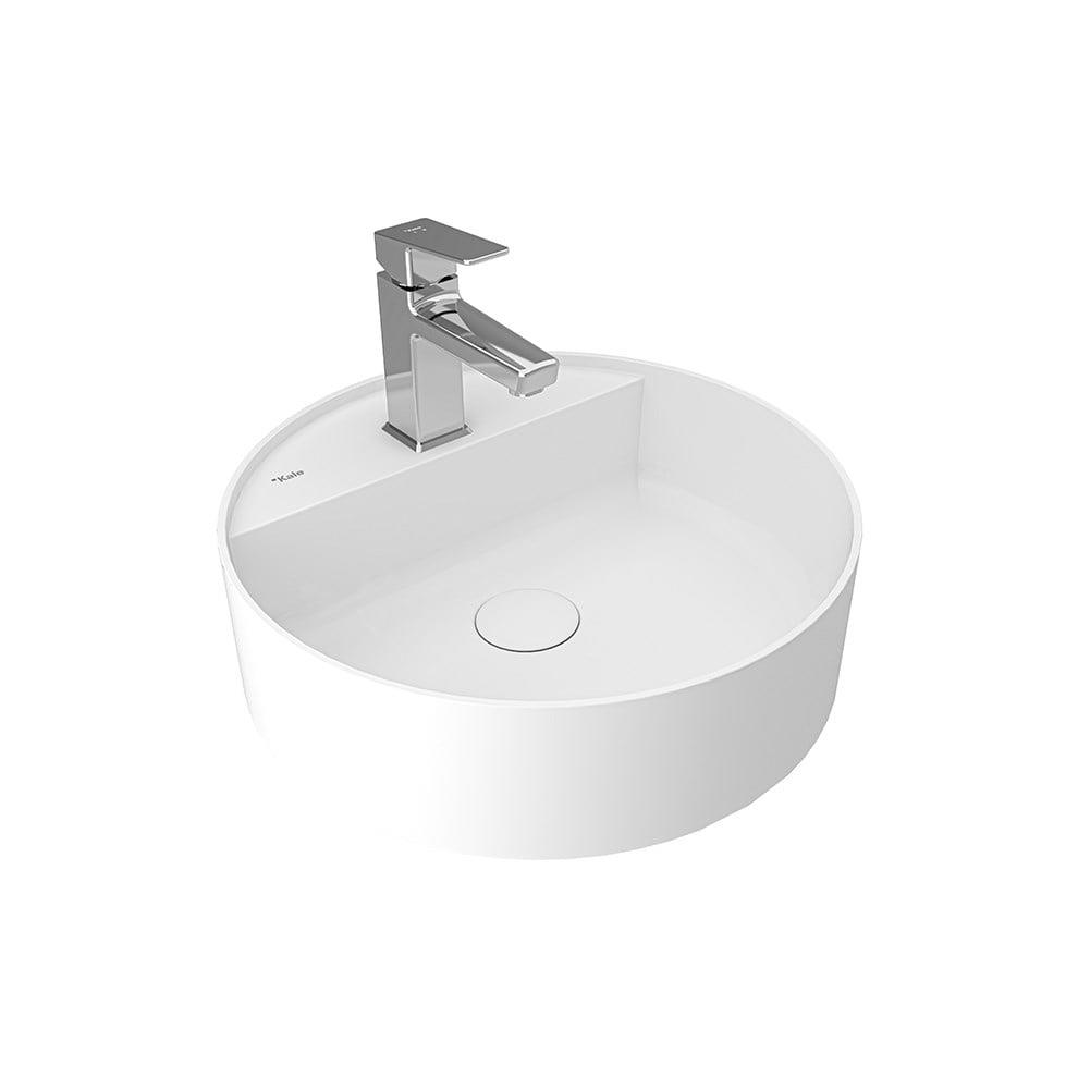 Kale Banyo Smartedge Ø45 Yuvarlak Lavabo Mat Beyaz - 310200200011