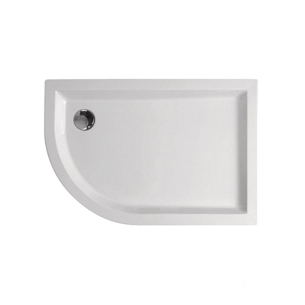 Kale Banyo Thin 100X80 Cm Sağ Asimetrik Monoblok Duş Teknesi - 310201300193