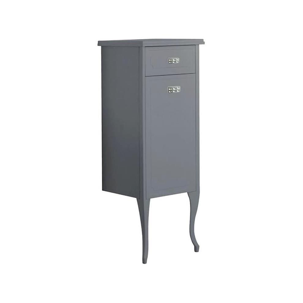 Kale Banyo Victorian Boy Dolap 50Cm - Antrasit (Sol) - 310300100122