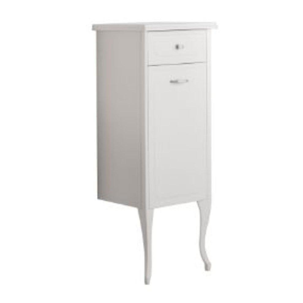 Kale Banyo Victorian Boy Dolap 50Cm - Parlak Krem (Sol) - 310300100121