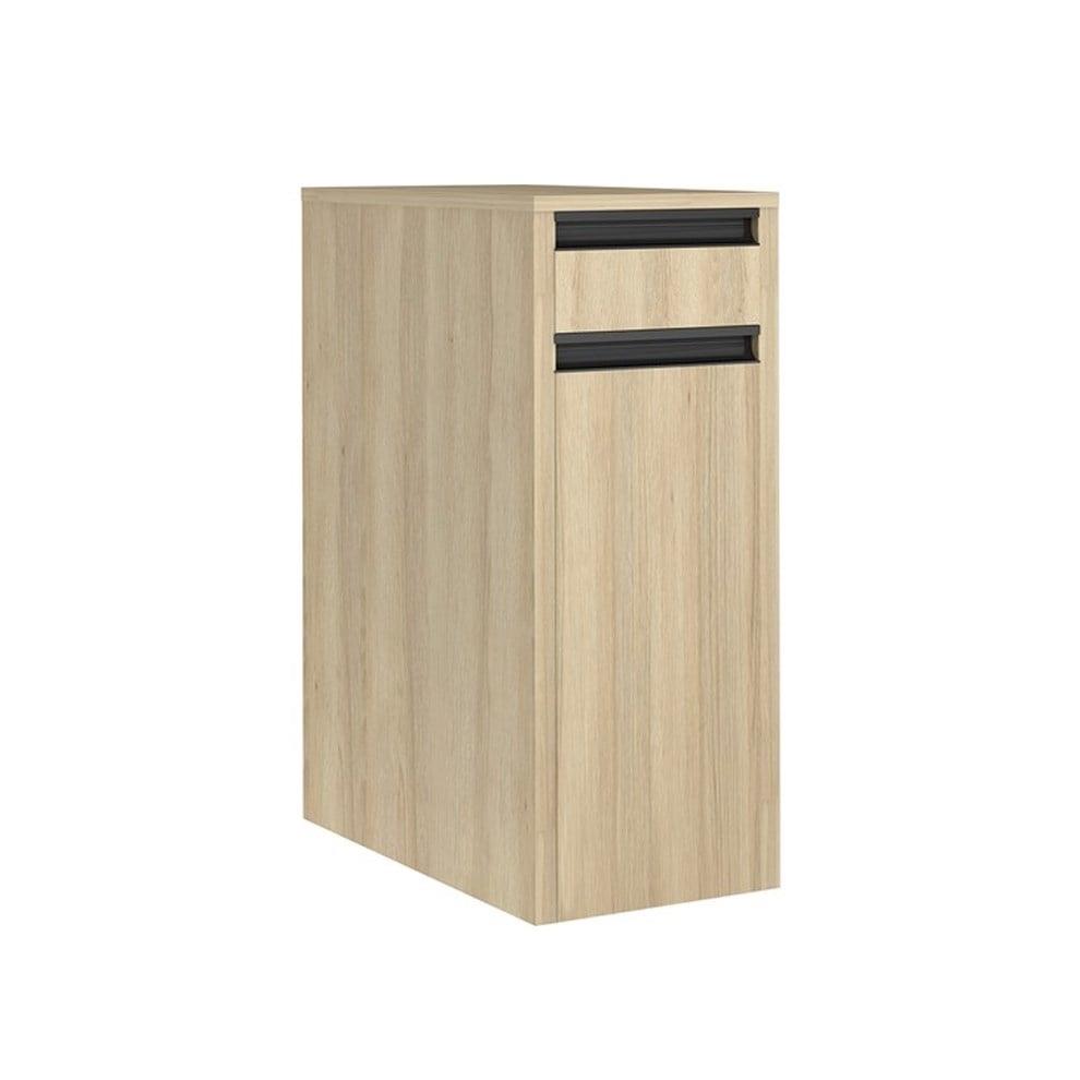 Kale Banyo Vista 35 Cm Çamaşır Sepeti Dolabı(D:70 Cm)/Koyu Meşe - 310300101775
