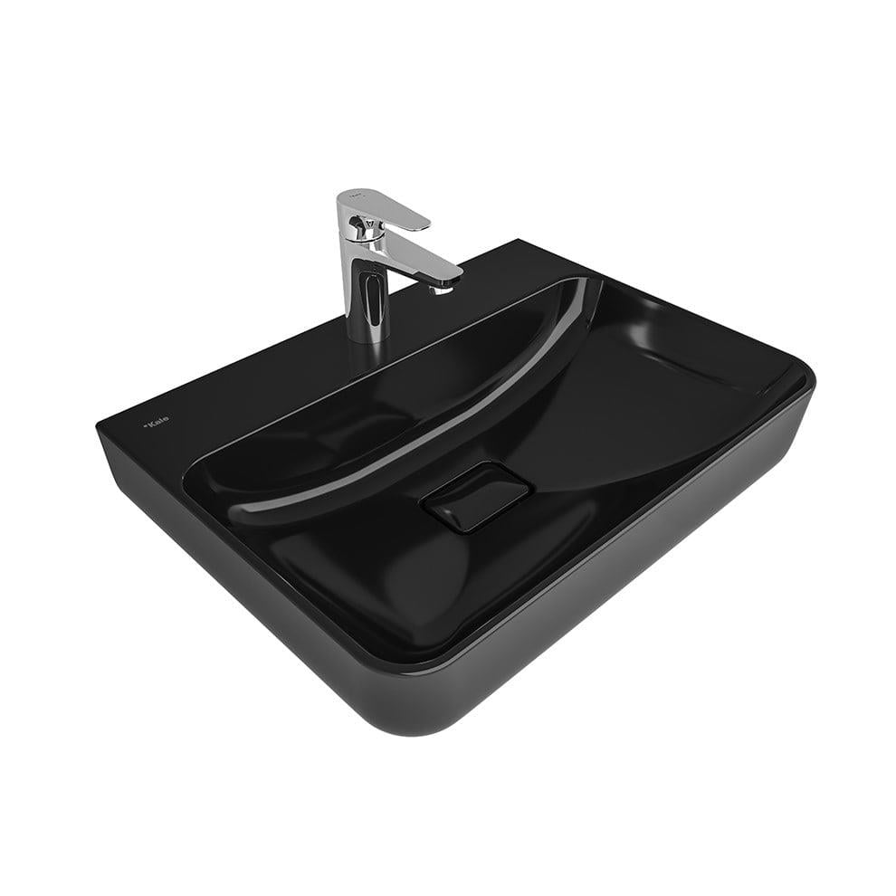 Kale Banyo Zero 2.0 60X45 Dikdörtgen Lavabo Siyah - 310200200466