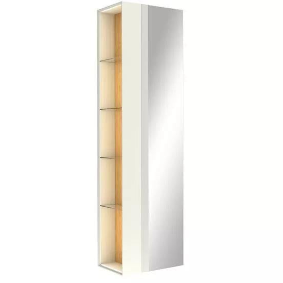 Kale Banyo Zero 2.0 47Cm Boy Dolap Beyaz/Meşe - 310300102194