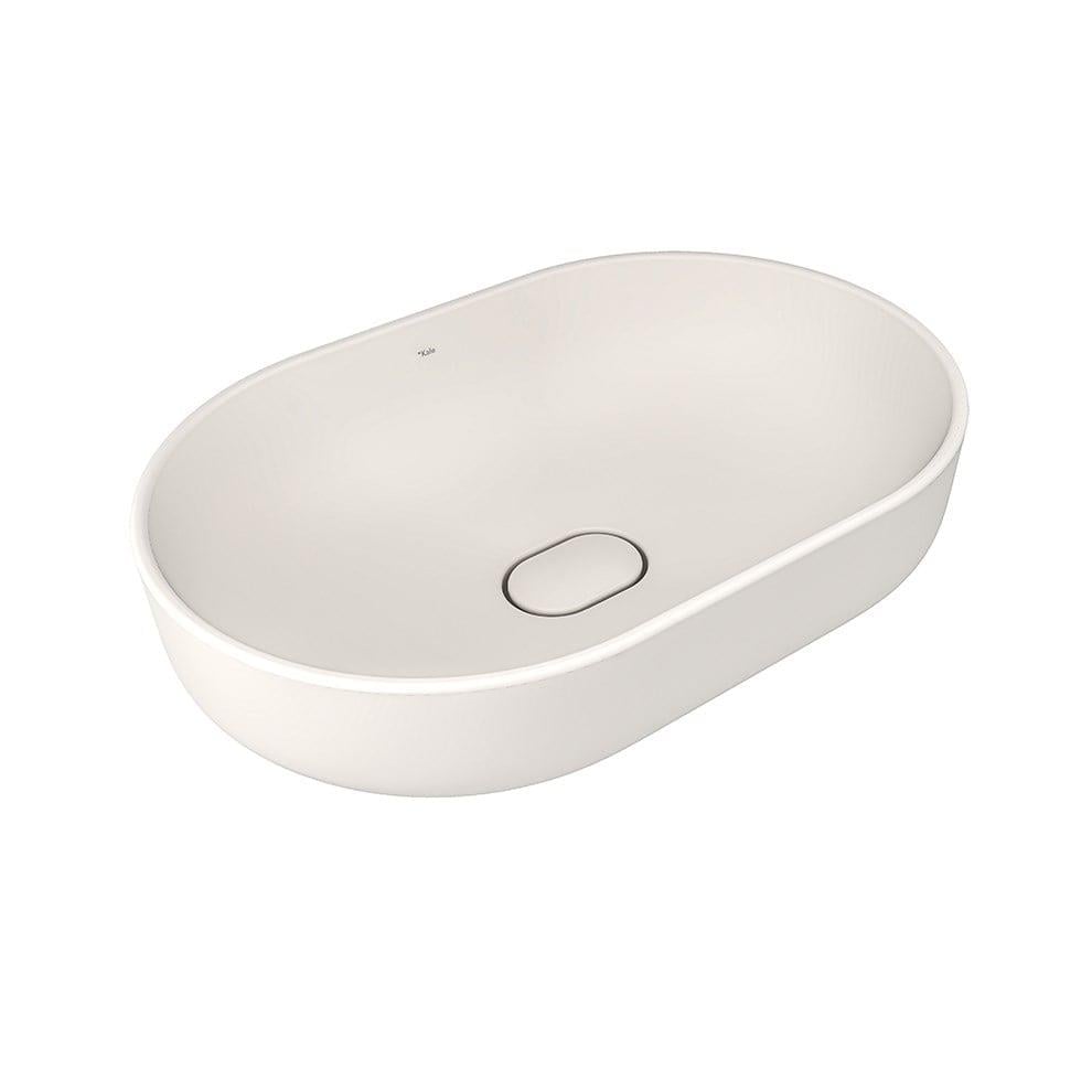 Kale Banyo Zero 2.0 60X40 Oval Çanak Lavabo Mat İnci - 310200200460
