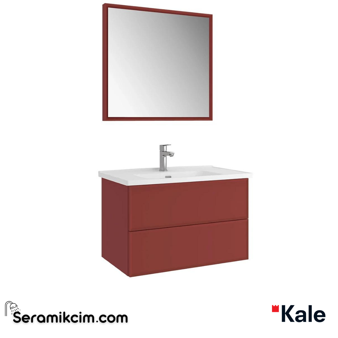 Kale Banyo Zeta 80 Cm Set Gul Kurusu - 610100201569