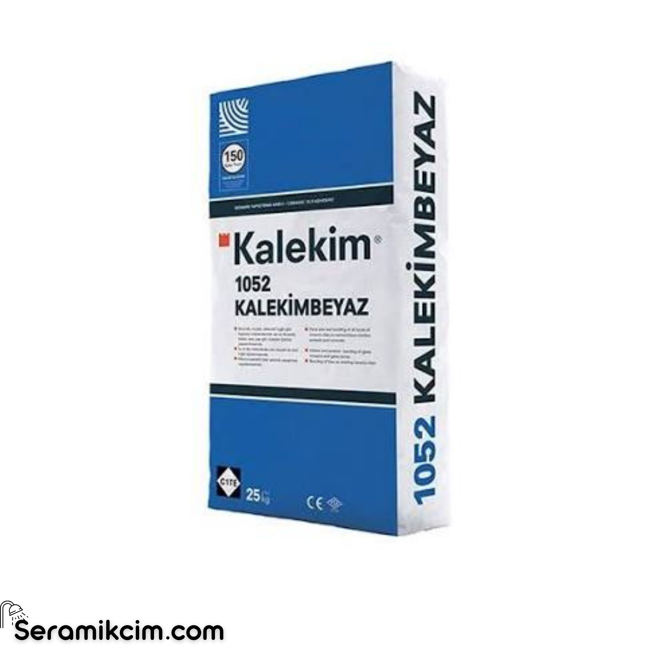 Kalekim 1052 Seramik Yapıştırma Harcı Beyaz 25 kg C1TE