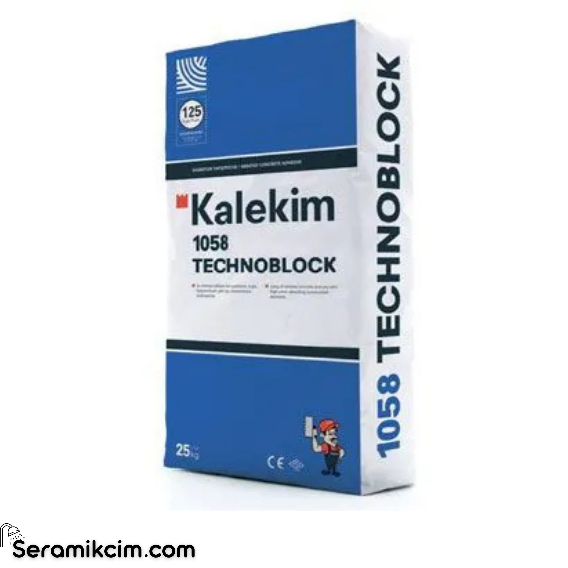 Kalekim 1058 Technoblock Gazbeton Yapıştırma Harcı Gri 25 kg
