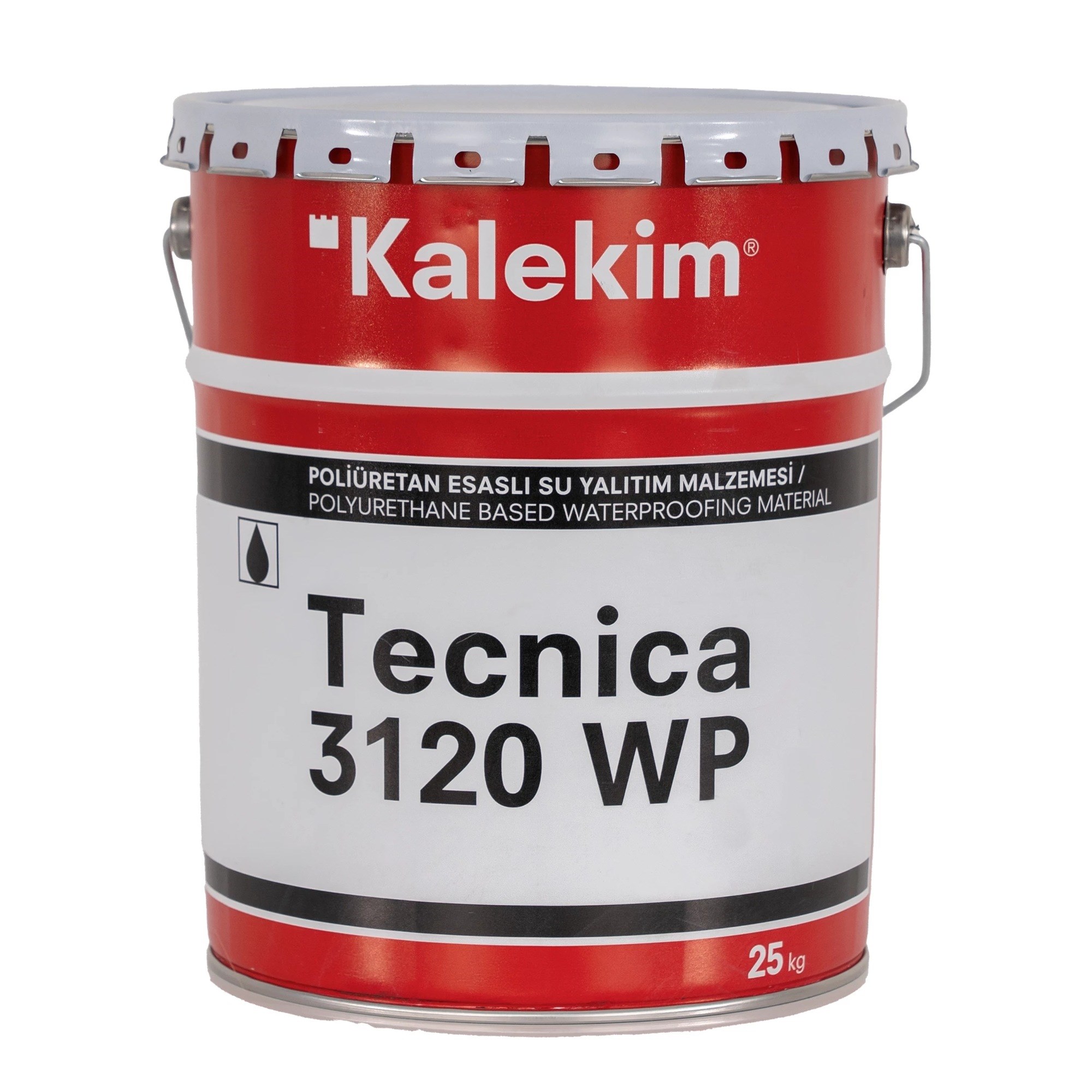 Kalekim Tecnica 3120 WP Poliüretan Esaslı Su Yalıtım Malzemesi Gri 25 kg 630015082