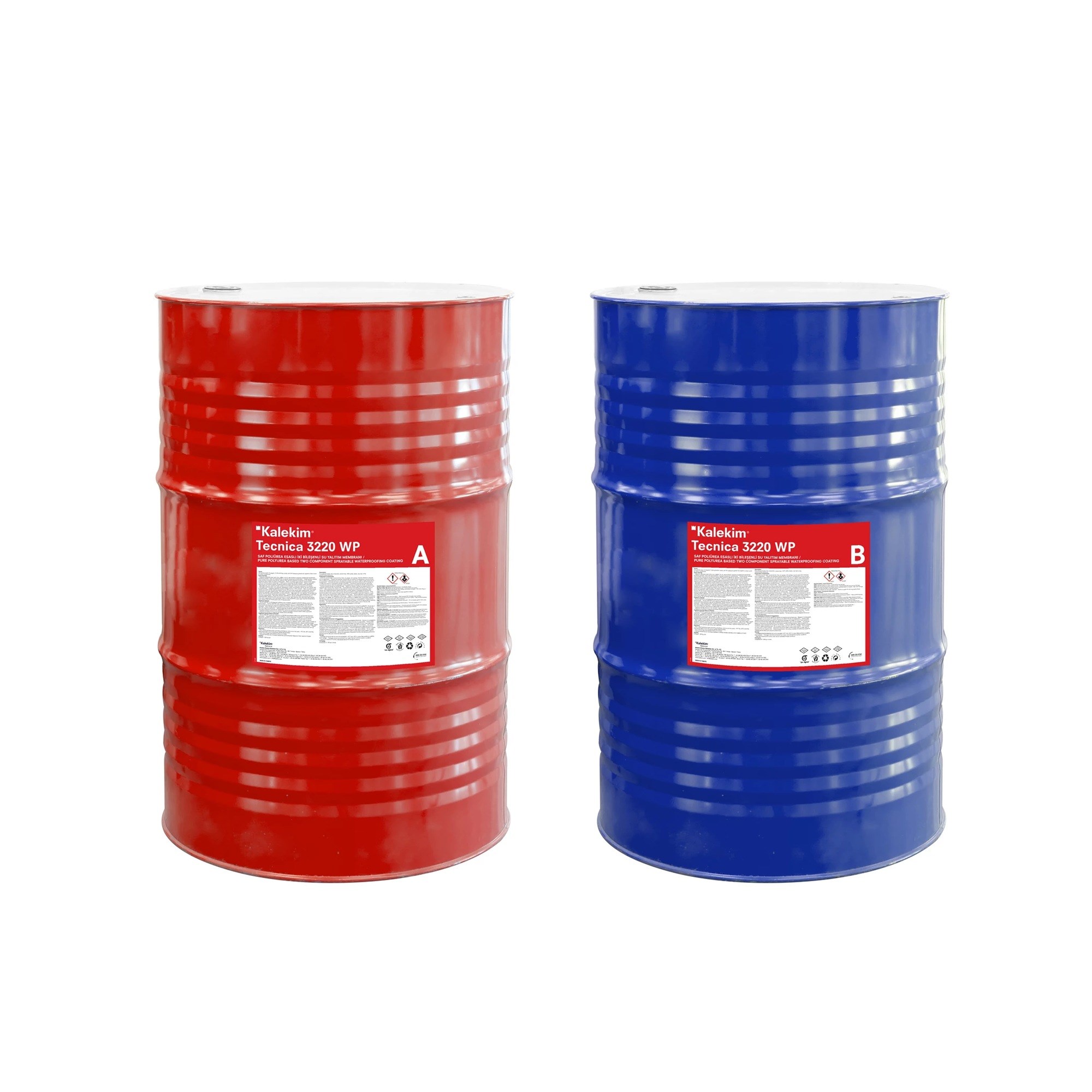 Kalekim Tecnica 3220 WP Saf Poliürea Esaslı İki Bileşenli Su Yalıtım Membranı A+B 220 kg 630015180