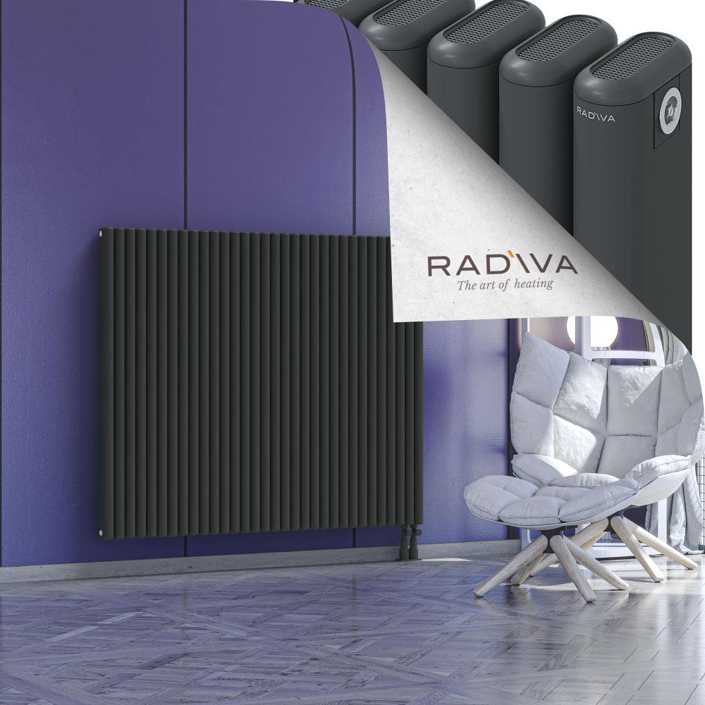 Kotto Alüminyum Radyatör 1200x1436 Koyu Antrasit