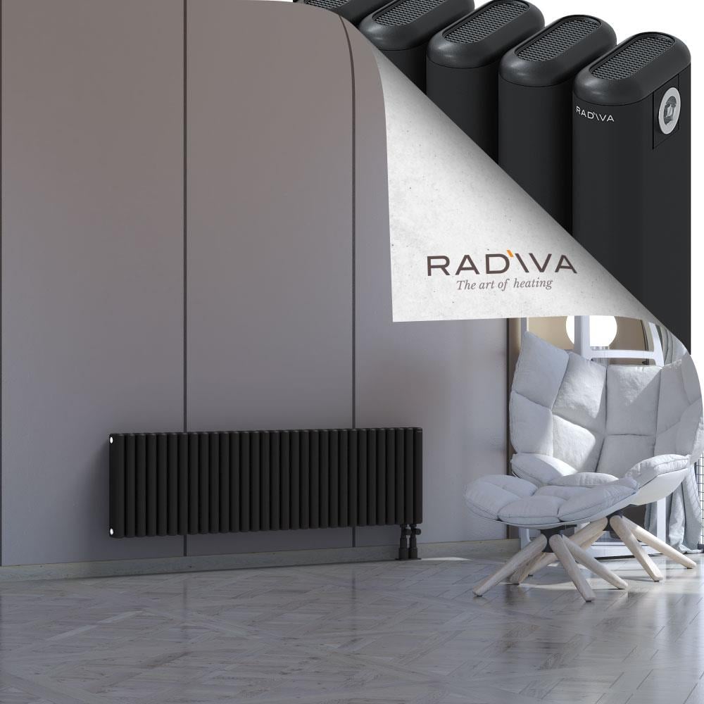 Kotto Alüminyum Radyatör 400x1391 Siyah