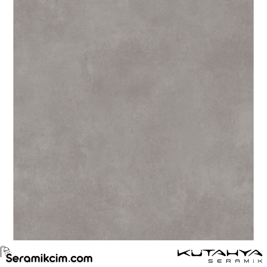Kütahya Seramik 120x120 infinity Koyu Gri Rektifiye
